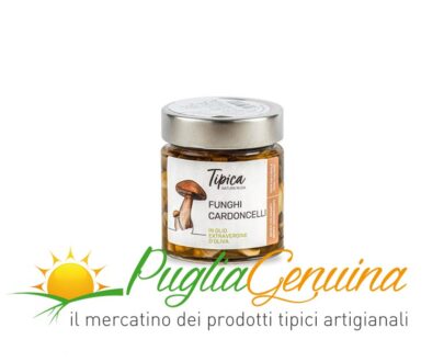 funghi cardoncelli in olio extravergine d'oliva