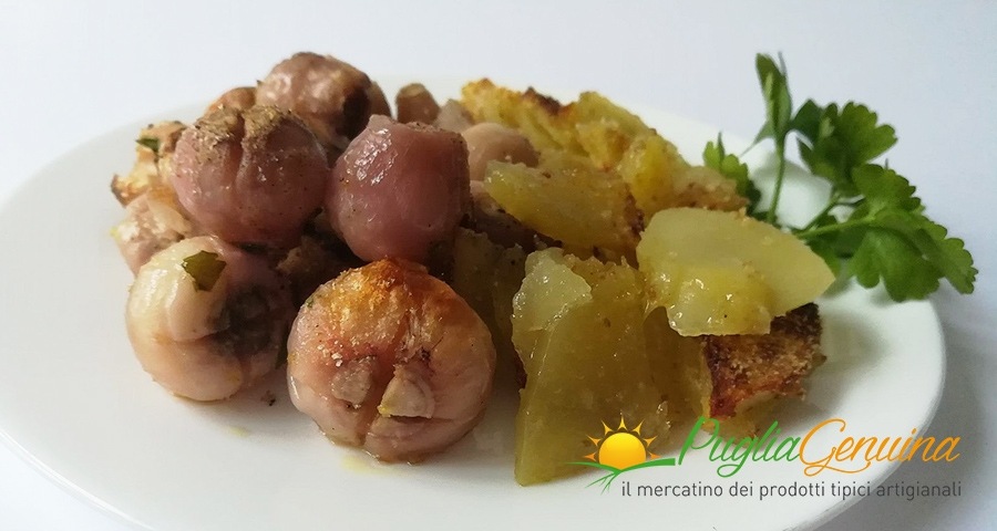 Lampascioni gratinati con patate