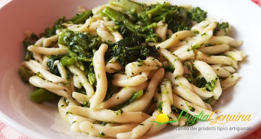 Maccheroncini freschi con broccoli