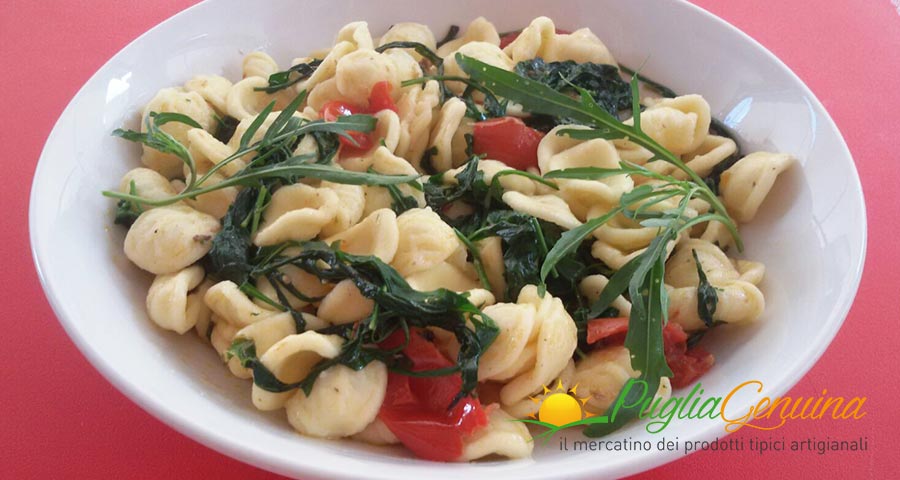 Orecchiette senatore cappelli e rucola