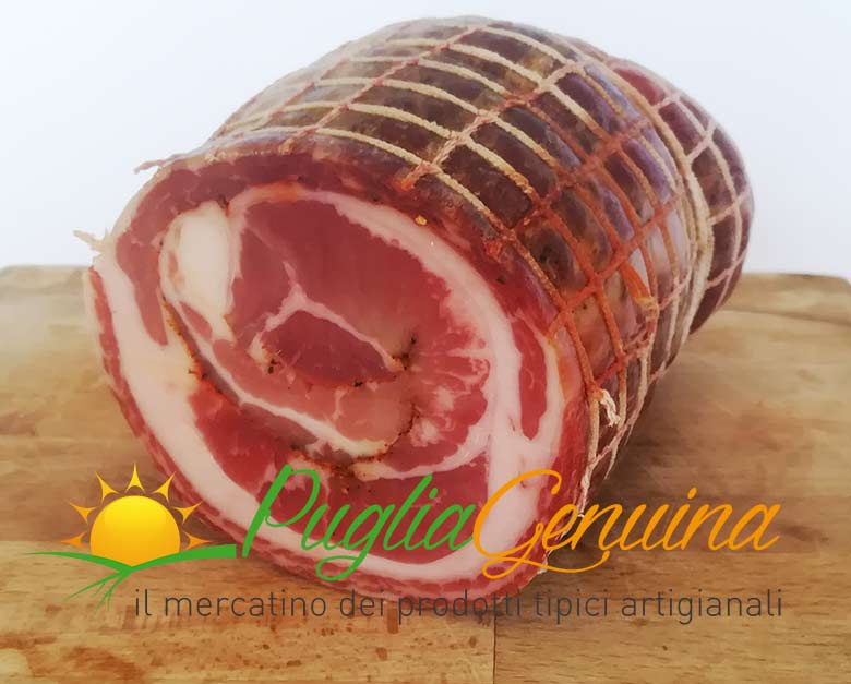 pancetta arrotolata nostrana