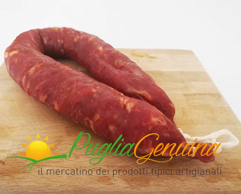 Salsiccia a ferro di cavallo pugliese