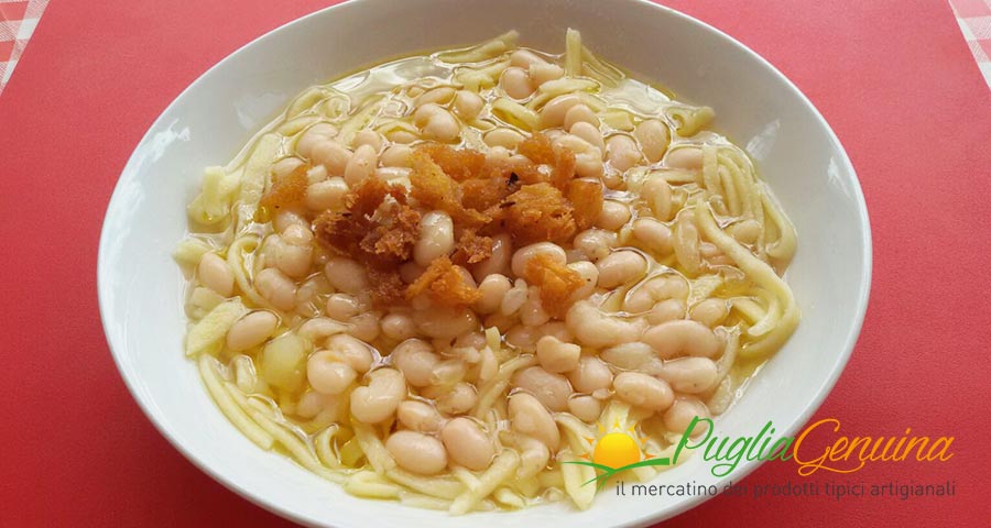 Tagliolini freschi con fagioli della murgia