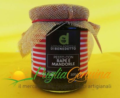 Pesto con rape e mandorle