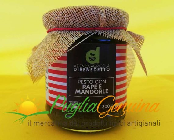 Pesto con rape e mandorle