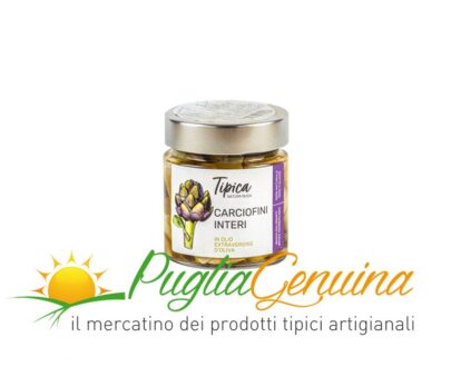 carciofi in olio extravergine d'oliva