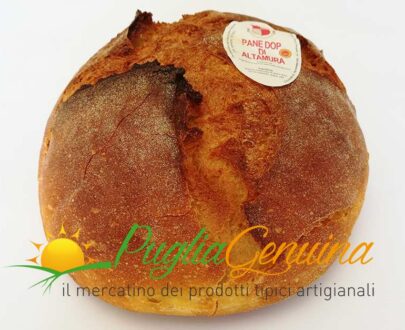 Pane di Altamura DOP basso 500gr