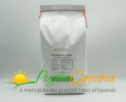Farina di grano duro integrale senatore cappelli